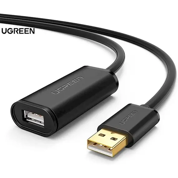 USB დამაგრძელებელი UGREEN (10321) USB Male to USB Female Active Extension Cable with Chipset 10m (Black) - TechMall.geUSB დამაგრძელებელი UGREEN (10321) USB Male to USB Female Active Extension Cable with Chipset 10m (Black) - TechMall.ge ,USB დამაგრძელებელი UGREEN (10321) USB Male to USB Female Active Extension Cable with Chipset 10m (Black) - TechMall.ge