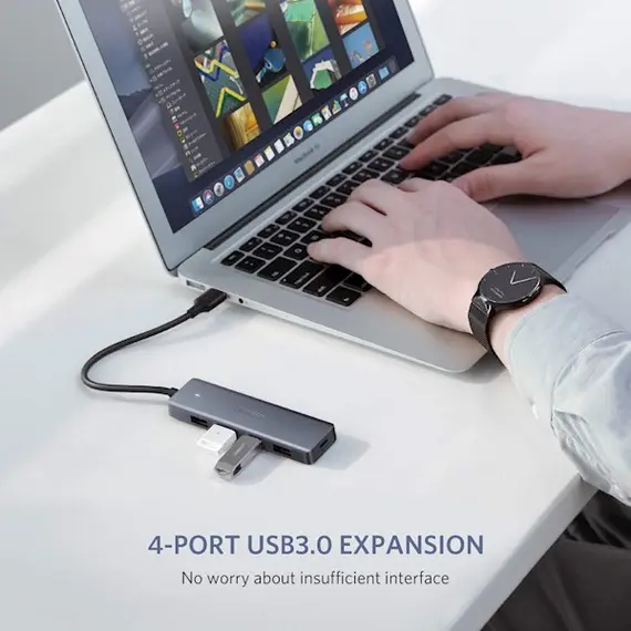 USB ჰაბი UGREEN CM219 (50985) UGREEN USB 3.0 4 Ports USB Hub Gray, 5 image - TechMall.geUSB ჰაბი UGREEN CM219 (50985) UGREEN USB 3.0 4 Ports USB Hub Gray, 5 image - TechMall.ge ,USB ჰაბი UGREEN CM219 (50985) UGREEN USB 3.0 4 Ports USB Hub Gray, 5 image - TechMall.ge