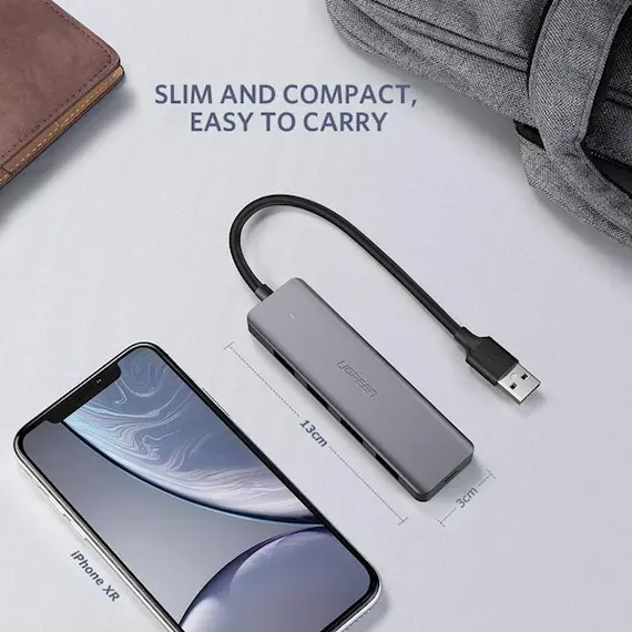 USB ჰაბი UGREEN CM219 (50985) UGREEN USB 3.0 4 Ports USB Hub Gray, 7 image - TechMall.geUSB ჰაბი UGREEN CM219 (50985) UGREEN USB 3.0 4 Ports USB Hub Gray, 7 image - TechMall.ge ,USB ჰაბი UGREEN CM219 (50985) UGREEN USB 3.0 4 Ports USB Hub Gray, 7 image - TechMall.ge