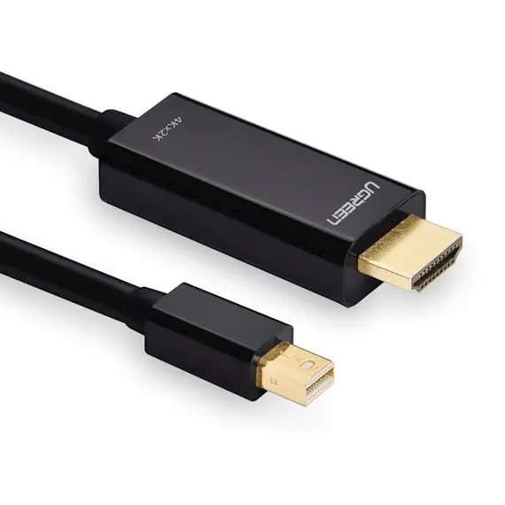 HDM კაბელი UGREEN MD101 (20848) mini DP male to HDMI cable black/ 1.5M Mini Display to HDMI, 3 image - TechMall.geHDM კაბელი UGREEN MD101 (20848) mini DP male to HDMI cable black/ 1.5M Mini Display to HDMI, 3 image - TechMall.ge ,HDM კაბელი UGREEN MD101 (20848) mini DP male to HDMI cable black/ 1.5M Mini Display to HDMI, 3 image - TechMall.ge