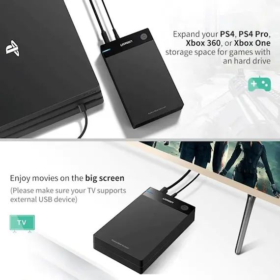 მყარი დისკის ქეისი UGREEN US222 (50422) USB 3.5 Inch HDD Enclosure SSD SATA USB 3.0 power Adapter, 7 image - TechMall.geმყარი დისკის ქეისი UGREEN US222 (50422) USB 3.5 Inch HDD Enclosure SSD SATA USB 3.0 power Adapter, 7 image - TechMall.ge ,მყარი დისკის ქეისი UGREEN US222 (50422) USB 3.5 Inch HDD Enclosure SSD SATA USB 3.0 power Adapter, 7 image - TechMall.ge