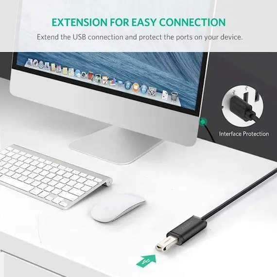 USB დამაგრძლებელი UGREEN US121 (10323) USB 2.0 Active Extension Cable with Chipset 15m (Black), 6 image - TechMall.geUSB დამაგრძლებელი UGREEN US121 (10323) USB 2.0 Active Extension Cable with Chipset 15m (Black), 6 image - TechMall.ge ,USB დამაგრძლებელი UGREEN US121 (10323) USB 2.0 Active Extension Cable with Chipset 15m (Black), 6 image - TechMall.ge