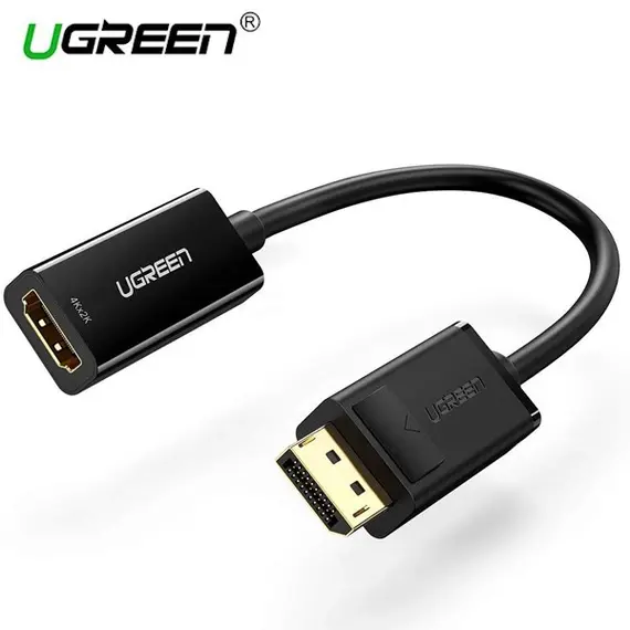 ადაპტერი UGREEN MM137 (40363) DisplayPort to HDMI Female Converter 4K*2K 25cm (Black) - TechMall.geადაპტერი UGREEN MM137 (40363) DisplayPort to HDMI Female Converter 4K*2K 25cm (Black) - TechMall.ge ,ადაპტერი UGREEN MM137 (40363) DisplayPort to HDMI Female Converter 4K*2K 25cm (Black) - TechMall.ge