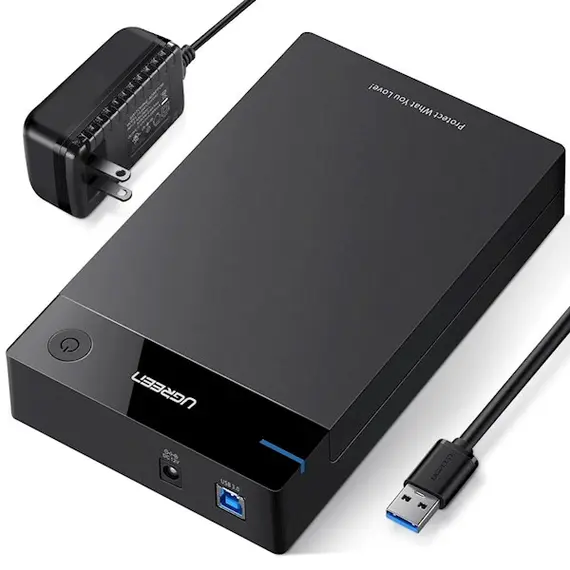 მყარი დისკის ქეისი UGREEN US222 (50422) USB 3.5 Inch HDD Enclosure SSD SATA USB 3.0 power Adapter - TechMall.geმყარი დისკის ქეისი UGREEN US222 (50422) USB 3.5 Inch HDD Enclosure SSD SATA USB 3.0 power Adapter - TechMall.ge ,მყარი დისკის ქეისი UGREEN US222 (50422) USB 3.5 Inch HDD Enclosure SSD SATA USB 3.0 power Adapter - TechMall.ge