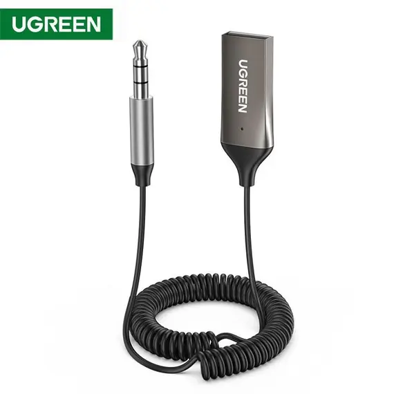 აუდიო ადაპტერი UGREEN CM309 (70601) USB to Aux Car Bluetooth 5.0 Receiver Audio Adapter Black - TechMall.geაუდიო ადაპტერი UGREEN CM309 (70601) USB to Aux Car Bluetooth 5.0 Receiver Audio Adapter Black - TechMall.ge ,აუდიო ადაპტერი UGREEN CM309 (70601) USB to Aux Car Bluetooth 5.0 Receiver Audio Adapter Black - TechMall.ge