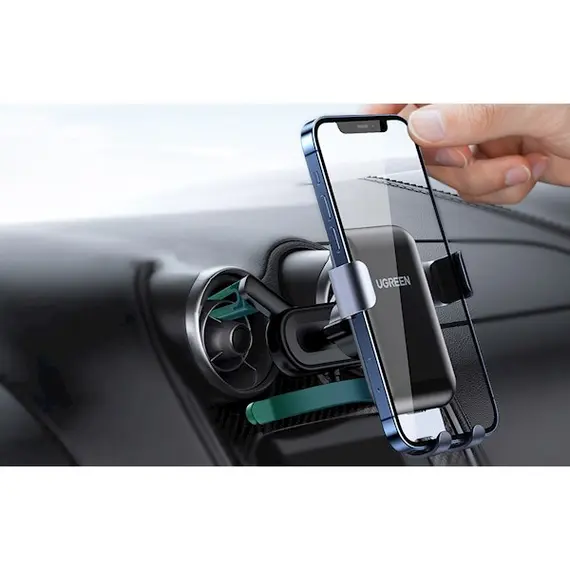 მობილურის დამჭერი Ugreen LP274 (30401), Gravity Phone Holder for Round Air Vent, 2 image - TechMall.geმობილურის დამჭერი Ugreen LP274 (30401), Gravity Phone Holder for Round Air Vent, 2 image - TechMall.ge ,მობილურის დამჭერი Ugreen LP274 (30401), Gravity Phone Holder for Round Air Vent, 2 image - TechMall.ge