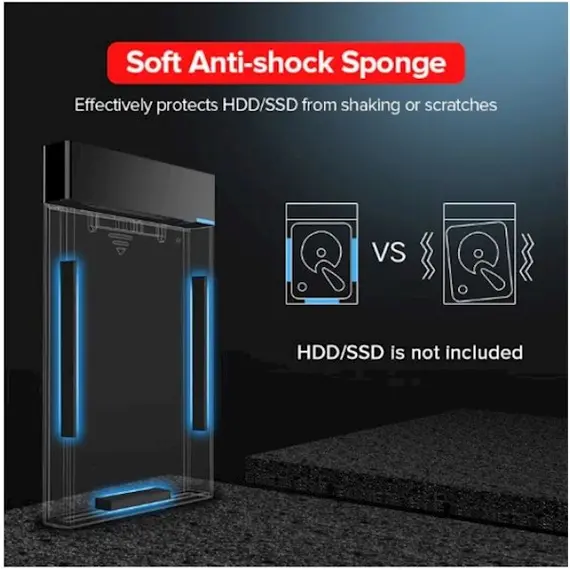 მყარი დისკის ქეისი Ugreen CM237 (60353) HDD Enclosure 2.5 SATA to USB 3.0 Hard Drive Adapter Enclosure, 2 image - TechMall.geმყარი დისკის ქეისი Ugreen CM237 (60353) HDD Enclosure 2.5 SATA to USB 3.0 Hard Drive Adapter Enclosure, 2 image - TechMall.ge ,მყარი დისკის ქეისი Ugreen CM237 (60353) HDD Enclosure 2.5 SATA to USB 3.0 Hard Drive Adapter Enclosure, 2 image - TechMall.ge