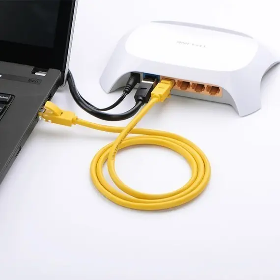 LAN კაბელი UGREEN (11232) Cat 5e UTP Lan Cable 3m (Yellow), 5 image - TechMall.geLAN კაბელი UGREEN (11232) Cat 5e UTP Lan Cable 3m (Yellow), 5 image - TechMall.ge ,LAN კაბელი UGREEN (11232) Cat 5e UTP Lan Cable 3m (Yellow), 5 image - TechMall.ge