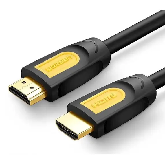 HDMI კაბელი UGREEN HD101 (10130) Round Cable 3m (Yellow/Black) - TechMall.geHDMI კაბელი UGREEN HD101 (10130) Round Cable 3m (Yellow/Black) - TechMall.ge ,HDMI კაბელი UGREEN HD101 (10130) Round Cable 3m (Yellow/Black) - TechMall.ge