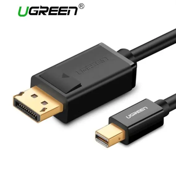 კაბელი UGREEN MD105 (10477) Mini DP to DP Cable 1.5m (Black) - TechMall.geკაბელი UGREEN MD105 (10477) Mini DP to DP Cable 1.5m (Black) - TechMall.ge ,კაბელი UGREEN MD105 (10477) Mini DP to DP Cable 1.5m (Black) - TechMall.ge