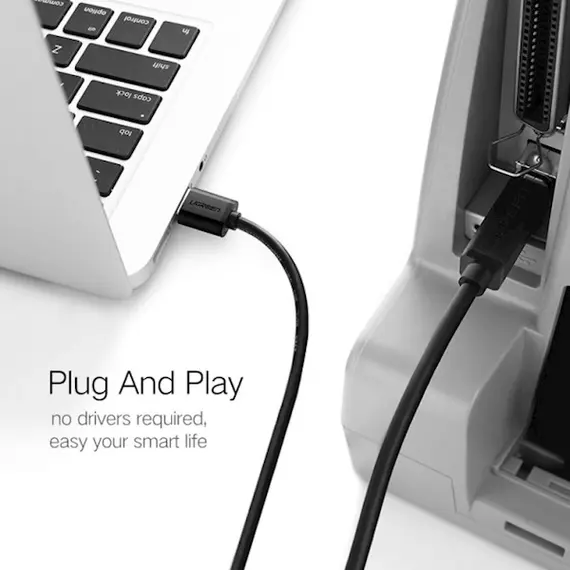 პრინტერის კაბელი UGREEN US135 (10350) USB 2.0 AM to BM print cable 1.5M, 3 image - TechMall.geპრინტერის კაბელი UGREEN US135 (10350) USB 2.0 AM to BM print cable 1.5M, 3 image - TechMall.ge ,პრინტერის კაბელი UGREEN US135 (10350) USB 2.0 AM to BM print cable 1.5M, 3 image - TechMall.ge