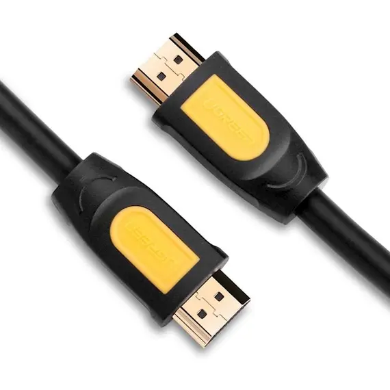 HDMI კაბელი UGREEN HD101 (10130) Round Cable 3m (Yellow/Black), 2 image - TechMall.geHDMI კაბელი UGREEN HD101 (10130) Round Cable 3m (Yellow/Black), 2 image - TechMall.ge ,HDMI კაბელი UGREEN HD101 (10130) Round Cable 3m (Yellow/Black), 2 image - TechMall.ge