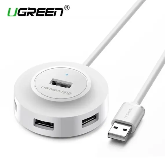 USB ჰაბი UGREEN CR106 (20270) USB 2.0 4 PORTS HUB 1M WHITE - TechMall.geUSB ჰაბი UGREEN CR106 (20270) USB 2.0 4 PORTS HUB 1M WHITE - TechMall.ge ,USB ჰაბი UGREEN CR106 (20270) USB 2.0 4 PORTS HUB 1M WHITE - TechMall.ge