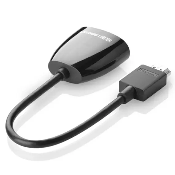 ადაპტერი UGREEN MM105 (40253) HDMI to VGA converter without Audio Black, 2 image - TechMall.geადაპტერი UGREEN MM105 (40253) HDMI to VGA converter without Audio Black, 2 image - TechMall.ge ,ადაპტერი UGREEN MM105 (40253) HDMI to VGA converter without Audio Black, 2 image - TechMall.ge