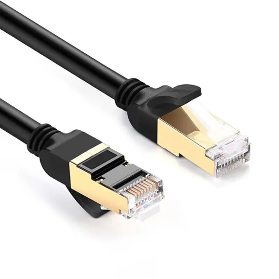 ქსელის კაბელი UGREEN NW107 (11229) Cat7 Patch Cord STP Ethernet Lan Cable 0.5m (Black), 4 image - TechMall.geქსელის კაბელი UGREEN NW107 (11229) Cat7 Patch Cord STP Ethernet Lan Cable 0.5m (Black), 4 image - TechMall.ge ,ქსელის კაბელი UGREEN NW107 (11229) Cat7 Patch Cord STP Ethernet Lan Cable 0.5m (Black), 4 image - TechMall.ge