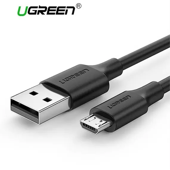 USB კაბელი UGREEN  US289 (60136) 2.0 A to Micro USB Cable Nickel Plating 1m (Black) - TechMall.geUSB კაბელი UGREEN  US289 (60136) 2.0 A to Micro USB Cable Nickel Plating 1m (Black) - TechMall.ge ,USB კაბელი UGREEN  US289 (60136) 2.0 A to Micro USB Cable Nickel Plating 1m (Black) - TechMall.ge