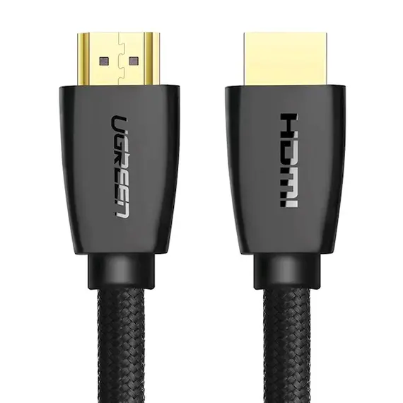 HDMI კაბელი UGREEN HD118 (40411) High-End HDMI Cable with Nylon Braid 3m (Black), 4 image - TechMall.geHDMI კაბელი UGREEN HD118 (40411) High-End HDMI Cable with Nylon Braid 3m (Black), 4 image - TechMall.ge ,HDMI კაბელი UGREEN HD118 (40411) High-End HDMI Cable with Nylon Braid 3m (Black), 4 image - TechMall.ge