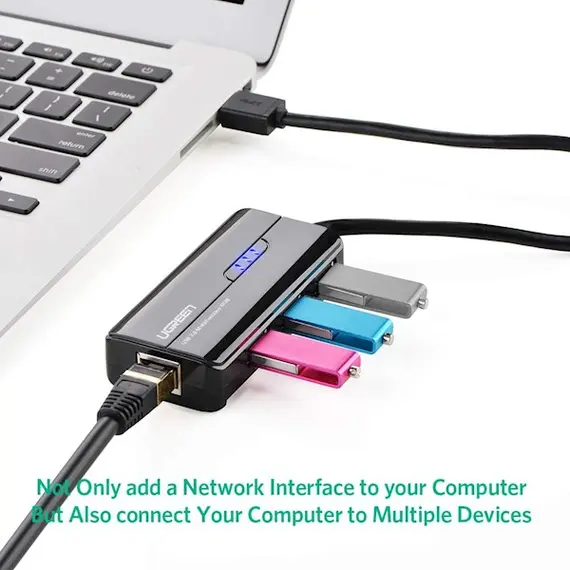 ქსელის ბარათი UGREEN 20264 USB 2.0 10/100Mbps USB to Lan + 3Port USB HUB Network Adapter, 6 image - TechMall.geქსელის ბარათი UGREEN 20264 USB 2.0 10/100Mbps USB to Lan + 3Port USB HUB Network Adapter, 6 image - TechMall.ge ,ქსელის ბარათი UGREEN 20264 USB 2.0 10/100Mbps USB to Lan + 3Port USB HUB Network Adapter, 6 image - TechMall.ge