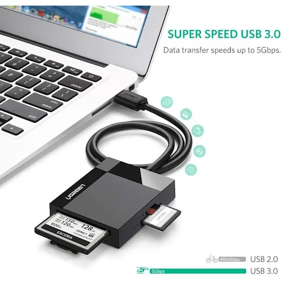 ბარათის წამკითხველი UGREEN CR125 (30333) USB 3.0 All-in-One Card Reader 0.5M, 4 image - TechMall.geბარათის წამკითხველი UGREEN CR125 (30333) USB 3.0 All-in-One Card Reader 0.5M, 4 image - TechMall.ge ,ბარათის წამკითხველი UGREEN CR125 (30333) USB 3.0 All-in-One Card Reader 0.5M, 4 image - TechMall.ge