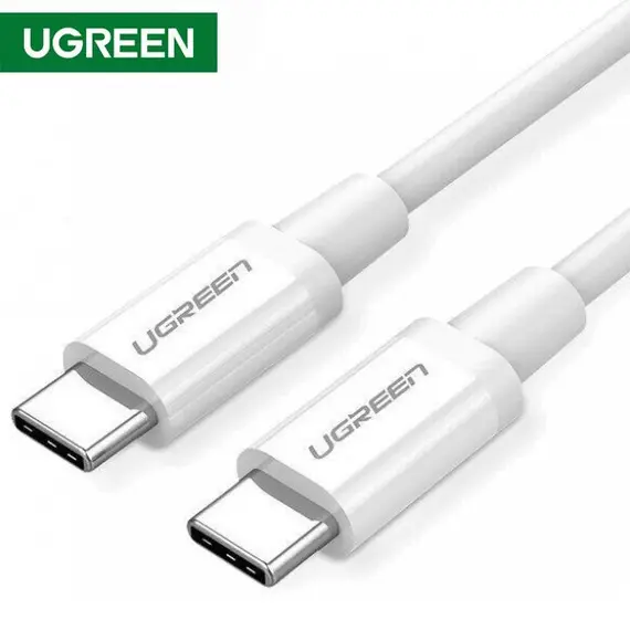 USB კაბელი UGREEN 60518 USB 2.0 C M/M ABS Cover 1m (White) - TechMall.geUSB კაბელი UGREEN 60518 USB 2.0 C M/M ABS Cover 1m (White) - TechMall.ge ,USB კაბელი UGREEN 60518 USB 2.0 C M/M ABS Cover 1m (White) - TechMall.ge