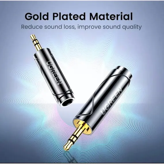 აუდიო ადაპტერი UGREEN 80730 3.5mm to 6.35mm Audio Adapter, 4 image - TechMall.geაუდიო ადაპტერი UGREEN 80730 3.5mm to 6.35mm Audio Adapter, 4 image - TechMall.ge ,აუდიო ადაპტერი UGREEN 80730 3.5mm to 6.35mm Audio Adapter, 4 image - TechMall.ge