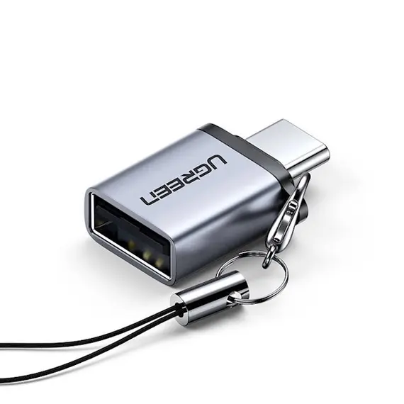 USB ადაპტერი UGREEN US270 (50283) OTG Type C to USB 3.0 A Adapter Cable with Lanyard (Black) - TechMall.geUSB ადაპტერი UGREEN US270 (50283) OTG Type C to USB 3.0 A Adapter Cable with Lanyard (Black) - TechMall.ge ,USB ადაპტერი UGREEN US270 (50283) OTG Type C to USB 3.0 A Adapter Cable with Lanyard (Black) - TechMall.ge