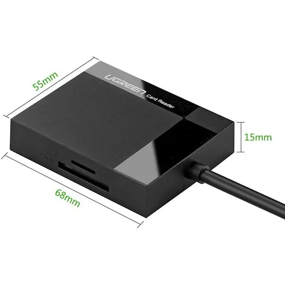 ბარათის წამკითხველი UGREEN CR125 (30333) USB 3.0 All-in-One Card Reader 0.5M, 7 image - TechMall.geბარათის წამკითხველი UGREEN CR125 (30333) USB 3.0 All-in-One Card Reader 0.5M, 7 image - TechMall.ge ,ბარათის წამკითხველი UGREEN CR125 (30333) USB 3.0 All-in-One Card Reader 0.5M, 7 image - TechMall.ge