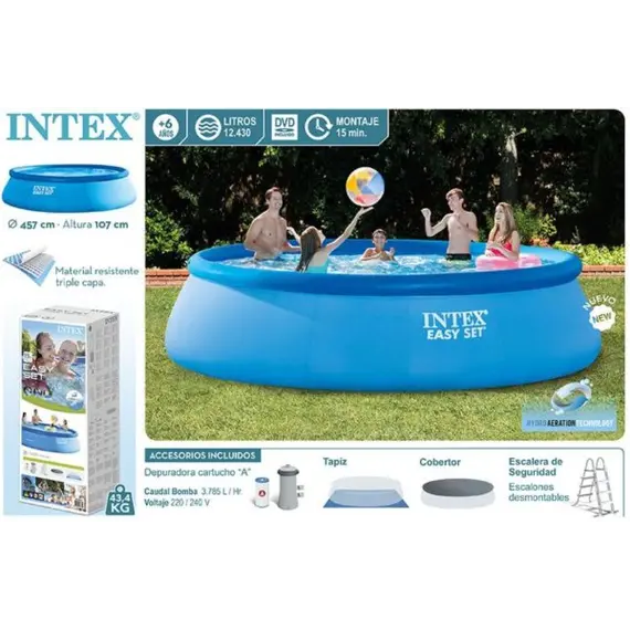 გასაბერი აუზი INTEX 26166 (კარტრიჯის ფილტრით) - TechMall.geგასაბერი აუზი INTEX 26166 (კარტრიჯის ფილტრით) - TechMall.ge ,გასაბერი აუზი INTEX 26166 (კარტრიჯის ფილტრით) - TechMall.ge