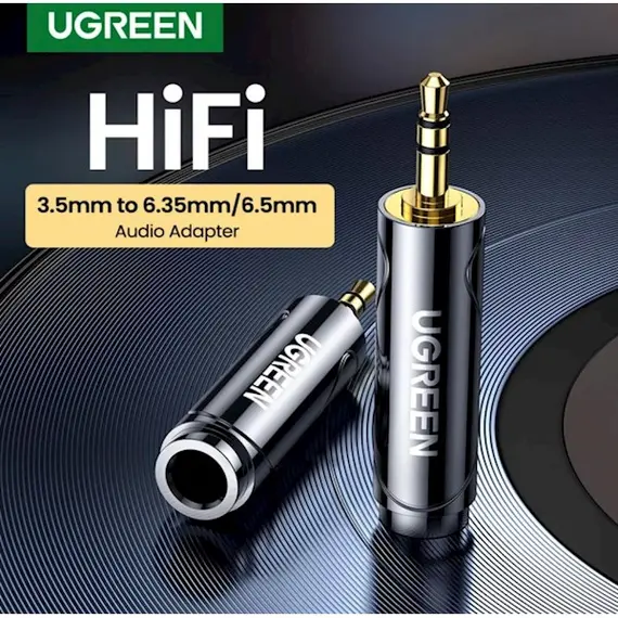 აუდიო ადაპტერი UGREEN 80730 3.5mm to 6.35mm Audio Adapter, 2 image - TechMall.geაუდიო ადაპტერი UGREEN 80730 3.5mm to 6.35mm Audio Adapter, 2 image - TechMall.ge ,აუდიო ადაპტერი UGREEN 80730 3.5mm to 6.35mm Audio Adapter, 2 image - TechMall.ge
