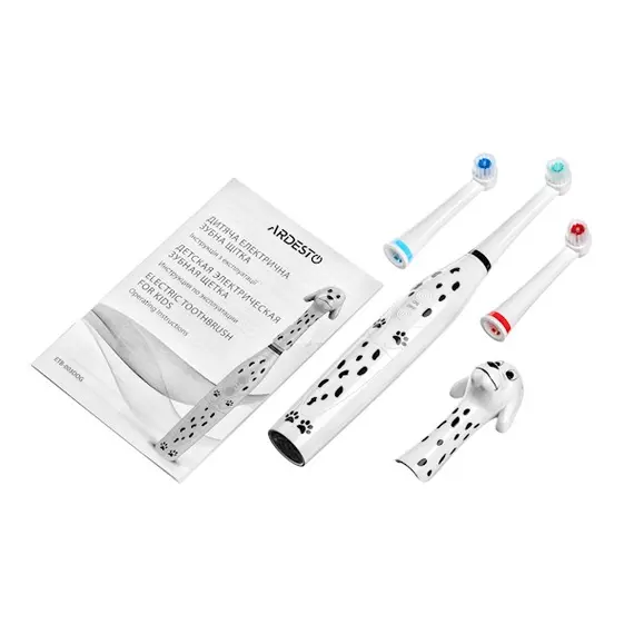 კბილის საბავშვო ელექტრო ჯაგრისი Ardesto Electric Tooth Brush ETB-003DOG for children, 3 image - TechMall.geკბილის საბავშვო ელექტრო ჯაგრისი Ardesto Electric Tooth Brush ETB-003DOG for children, 3 image - TechMall.ge ,კბილის საბავშვო ელექტრო ჯაგრისი Ardesto Electric Tooth Brush ETB-003DOG for children, 3 image - TechMall.ge