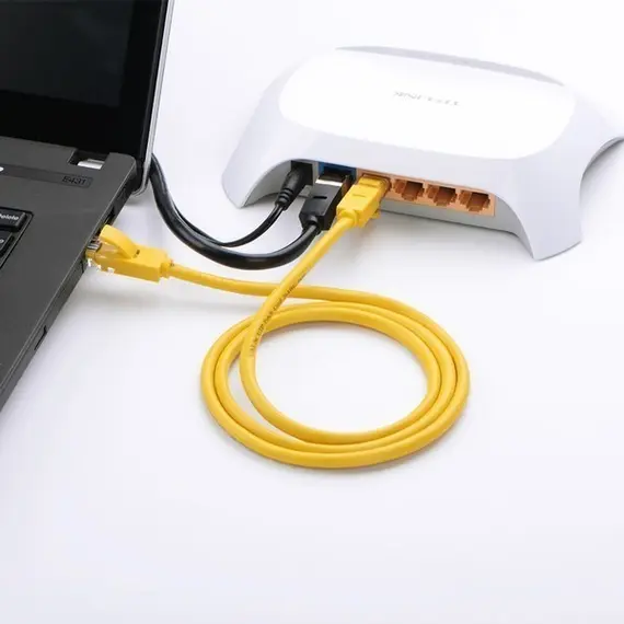 LAN კაბელი UGREEN Patch Cord NW103 (30642) Cat 5e UTP Lan Cable 10m (Yellow), 5 image - TechMall.geLAN კაბელი UGREEN Patch Cord NW103 (30642) Cat 5e UTP Lan Cable 10m (Yellow), 5 image - TechMall.ge ,LAN კაბელი UGREEN Patch Cord NW103 (30642) Cat 5e UTP Lan Cable 10m (Yellow), 5 image - TechMall.ge
