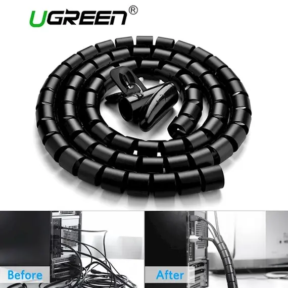 კაბელ მენეჯმენტი UGREEN LP121 (30819) Protection Tube DIA 25mm 3m (Black),LP121 - TechMall.geკაბელ მენეჯმენტი UGREEN LP121 (30819) Protection Tube DIA 25mm 3m (Black),LP121 - TechMall.ge ,კაბელ მენეჯმენტი UGREEN LP121 (30819) Protection Tube DIA 25mm 3m (Black),LP121 - TechMall.ge