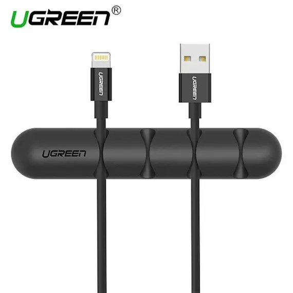კაბელების მენეჯერი UGREEN LP114 (30762) Cable organizer 2 Pack silicone usb cable winder flexible cable control cable with clips holder for mouse headphones Black - TechMall.geკაბელების მენეჯერი UGREEN LP114 (30762) Cable organizer 2 Pack silicone usb cable winder flexible cable control cable with clips holder for mouse headphones Black - TechMall.ge ,კაბელების მენეჯერი UGREEN LP114 (30762) Cable organizer 2 Pack silicone usb cable winder flexible cable control cable with clips holder for mouse headphones Black - TechMall.ge