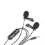 მიკროფონი BOYA BY-M1DM Dual Omni-directional Lavalier Mic Black - TechMall.geმიკროფონი BOYA BY-M1DM Dual Omni-directional Lavalier Mic Black - TechMall.ge ,მიკროფონი BOYA BY-M1DM Dual Omni-directional Lavalier Mic Black - TechMall.ge