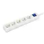 დამაგრძელებელი კაბელი 2E 5 ways socket,with children protection and switch.H05VV-F 3G*1.0mm, 3m, White body,blue switch, 2 image - TechMall.geდამაგრძელებელი კაბელი 2E 5 ways socket,with children protection and switch.H05VV-F 3G*1.0mm, 3m, White body,blue switch, 2 image - TechMall.ge ,დამაგრძელებელი კაბელი 2E 5 ways socket,with children protection and switch.H05VV-F 3G*1.0mm, 3m, White body,blue switch, 2 image - TechMall.ge
