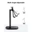 მობილურის დამჭერი UGREEN LP280 (80194), Adjustable Desk Phone Holder, Black, 2 image - TechMall.geმობილურის დამჭერი UGREEN LP280 (80194), Adjustable Desk Phone Holder, Black, 2 image - TechMall.ge ,მობილურის დამჭერი UGREEN LP280 (80194), Adjustable Desk Phone Holder, Black, 2 image - TechMall.ge