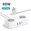 დენის გამანაწილებელი UGREEN CD280 (50683), 30W, 2 Socket, USB-A, USB-C, 1.8m, White, 3 image - TechMall.geდენის გამანაწილებელი UGREEN CD280 (50683), 30W, 2 Socket, USB-A, USB-C, 1.8m, White, 3 image - TechMall.ge ,დენის გამანაწილებელი UGREEN CD280 (50683), 30W, 2 Socket, USB-A, USB-C, 1.8m, White, 3 image - TechMall.ge