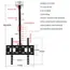 ტელევიზორი საკიდი ჭერზე ALLSCREEN TV Ceiling Mount Bracket CTC3255 TV SIZE: 32"-55", 2 image - TechMall.geტელევიზორი საკიდი ჭერზე ALLSCREEN TV Ceiling Mount Bracket CTC3255 TV SIZE: 32"-55", 2 image - TechMall.ge ,ტელევიზორი საკიდი ჭერზე ALLSCREEN TV Ceiling Mount Bracket CTC3255 TV SIZE: 32"-55", 2 image - TechMall.ge
