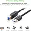 პრინტერის კაბელი UGREEN US210 (10372) USB-B 3.0 Type B to Type A Print Cable 2m (Black), 2 image - TechMall.geპრინტერის კაბელი UGREEN US210 (10372) USB-B 3.0 Type B to Type A Print Cable 2m (Black), 2 image - TechMall.ge ,პრინტერის კაბელი UGREEN US210 (10372) USB-B 3.0 Type B to Type A Print Cable 2m (Black), 2 image - TechMall.ge