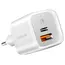ადაპტერი Logilink PA0320SB Dual USB charger set 1x USB-C 1x USB-A 20 W white, 2 image - TechMall.geადაპტერი Logilink PA0320SB Dual USB charger set 1x USB-C 1x USB-A 20 W white, 2 image - TechMall.ge ,ადაპტერი Logilink PA0320SB Dual USB charger set 1x USB-C 1x USB-A 20 W white, 2 image - TechMall.ge
