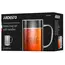 ჭიქების ნაკრები Ardesto Borosilicate glass mug set Good Morning, 420 ml, 2 pcs, with handles, 4 image - TechMall.geჭიქების ნაკრები Ardesto Borosilicate glass mug set Good Morning, 420 ml, 2 pcs, with handles, 4 image - TechMall.ge ,ჭიქების ნაკრები Ardesto Borosilicate glass mug set Good Morning, 420 ml, 2 pcs, with handles, 4 image - TechMall.ge