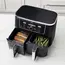 აეროგრილი Ninja AF400EU Dual Zone Air Fryer Black, 8 image - TechMall.geაეროგრილი Ninja AF400EU Dual Zone Air Fryer Black, 8 image - TechMall.ge ,აეროგრილი Ninja AF400EU Dual Zone Air Fryer Black, 8 image - TechMall.ge