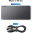 USB-C ჰაბი UGREEN CM615 (90912) Revodok Pro 209, Type-C, USB, HDMI, RJ45, DP, PD, Docking Station, Black, 2 image - TechMall.geUSB-C ჰაბი UGREEN CM615 (90912) Revodok Pro 209, Type-C, USB, HDMI, RJ45, DP, PD, Docking Station, Black, 2 image - TechMall.ge ,USB-C ჰაბი UGREEN CM615 (90912) Revodok Pro 209, Type-C, USB, HDMI, RJ45, DP, PD, Docking Station, Black, 2 image - TechMall.ge
