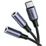 აუდიო ადაპტერი UGREEN AV144 (30732), Type C Male To 2x3.5 mm Female, Audio Cable, 25cm, Space Gray - TechMall.geაუდიო ადაპტერი UGREEN AV144 (30732), Type C Male To 2x3.5 mm Female, Audio Cable, 25cm, Space Gray - TechMall.ge ,აუდიო ადაპტერი UGREEN AV144 (30732), Type C Male To 2x3.5 mm Female, Audio Cable, 25cm, Space Gray - TechMall.ge