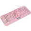 კლავიატურა 2E GAMING Membrane keyboard KG315 110key, USB-A, EN/UA, RGB, pink, 2 image - TechMall.geკლავიატურა 2E GAMING Membrane keyboard KG315 110key, USB-A, EN/UA, RGB, pink, 2 image - TechMall.ge ,კლავიატურა 2E GAMING Membrane keyboard KG315 110key, USB-A, EN/UA, RGB, pink, 2 image - TechMall.ge