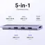 USB-C ჰაბი UGREEN CM478 (35582), USB, USB-C, HDMI, HUB, Purple, 2 image - TechMall.geUSB-C ჰაბი UGREEN CM478 (35582), USB, USB-C, HDMI, HUB, Purple, 2 image - TechMall.ge ,USB-C ჰაბი UGREEN CM478 (35582), USB, USB-C, HDMI, HUB, Purple, 2 image - TechMall.ge
