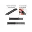 სმარტ საათის სამაჯური Stainless Steel Wrist Band 20mm Adjustable Hollow Watch Strap - Black, 3 image - TechMall.geსმარტ საათის სამაჯური Stainless Steel Wrist Band 20mm Adjustable Hollow Watch Strap - Black, 3 image - TechMall.ge ,სმარტ საათის სამაჯური Stainless Steel Wrist Band 20mm Adjustable Hollow Watch Strap - Black, 3 image - TechMall.ge