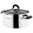 ქვაბების ნაკრები Ardesto Cookware set  Gemini Monza with drain, 8 pcs., Handles with gray silicone, stainless steel, 2 image - TechMall.geქვაბების ნაკრები Ardesto Cookware set  Gemini Monza with drain, 8 pcs., Handles with gray silicone, stainless steel, 2 image - TechMall.ge ,ქვაბების ნაკრები Ardesto Cookware set  Gemini Monza with drain, 8 pcs., Handles with gray silicone, stainless steel, 2 image - TechMall.ge