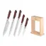 დანების კომპლექტი Ardesto Knives Set with block Midori, 6pcs, stainless steel, plastic, bamboo, brown, 3 image - TechMall.geდანების კომპლექტი Ardesto Knives Set with block Midori, 6pcs, stainless steel, plastic, bamboo, brown, 3 image - TechMall.ge ,დანების კომპლექტი Ardesto Knives Set with block Midori, 6pcs, stainless steel, plastic, bamboo, brown, 3 image - TechMall.ge