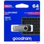 ფლეშ მეხსიერება Flash Goodram 64GB UTS3 BLACK USB 3.2 Gen 1, 5 image - TechMall.geფლეშ მეხსიერება Flash Goodram 64GB UTS3 BLACK USB 3.2 Gen 1, 5 image - TechMall.ge ,ფლეშ მეხსიერება Flash Goodram 64GB UTS3 BLACK USB 3.2 Gen 1, 5 image - TechMall.ge